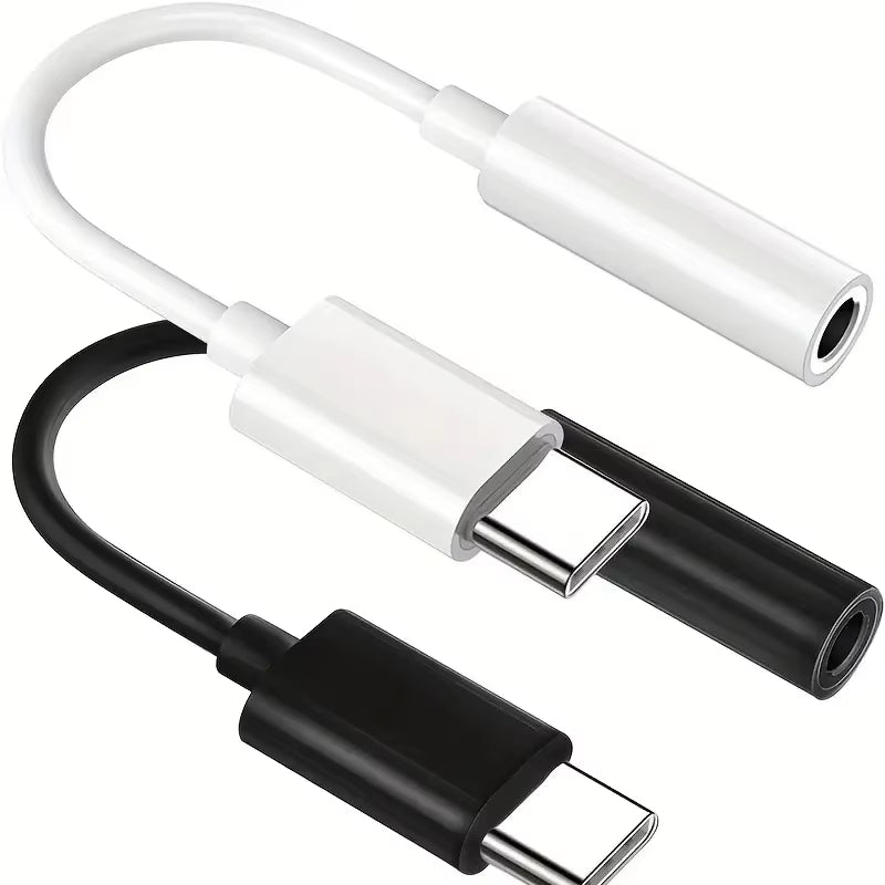 Type C to 3.5Mm Aux Adapter 3 5 Jack Audio Cable for Huawei Xiaomi Redmi POCO Sumsang LG 3.5MM to 8Pin Aux Adputer for Iphone