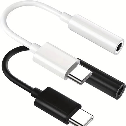 Type C to 3.5Mm Aux Adapter 3 5 Jack Audio Cable for Huawei Xiaomi Redmi POCO Sumsang LG 3.5MM to 8Pin Aux Adputer for Iphone