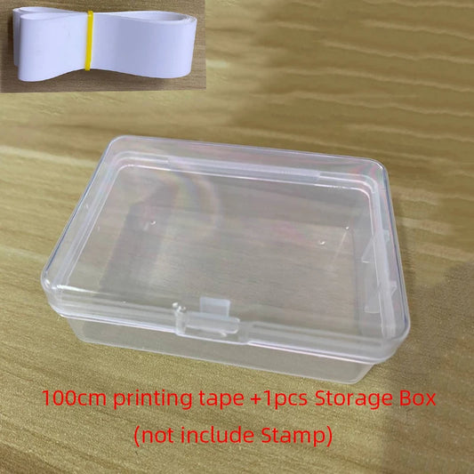 Children'S Name Seal Custom Student'S Name Stamp Kindergarten Clothes Waterproof Name Sticker Kawaii Montessori Stamp Gift