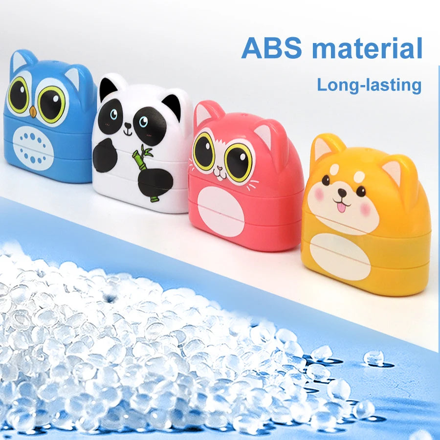 Custom Personal Name Stamp for Clothing, Waterproof and Fade-Resistant, Black and White Ink, Suitable for All Fabrics