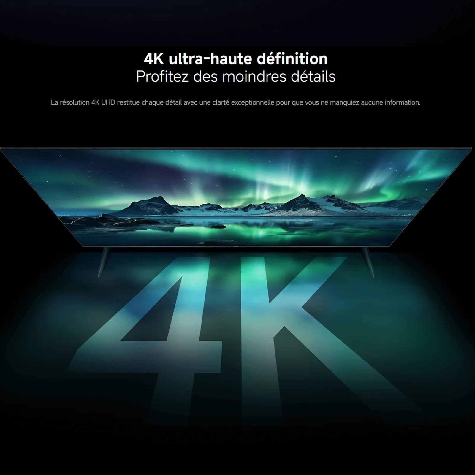 France |  TV a Pro 55 2026 4K, QLED 4K Display, Immersive Sound with Dolby Audio™, DTS:X, DTS Virtual: X, HDR10+ Compatible ,1.07 Billion Colors, DCI-P3 94%